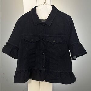 Kate Spade Dark Wash Jean Jacket